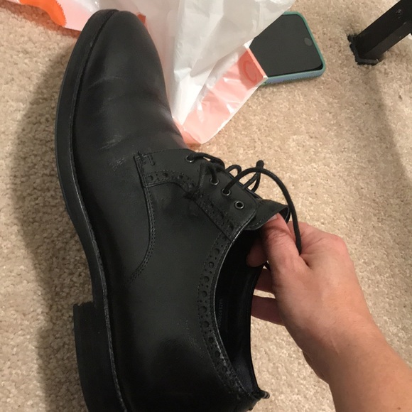 Cole Haan mens shoes 9M black dress shoes main image 9